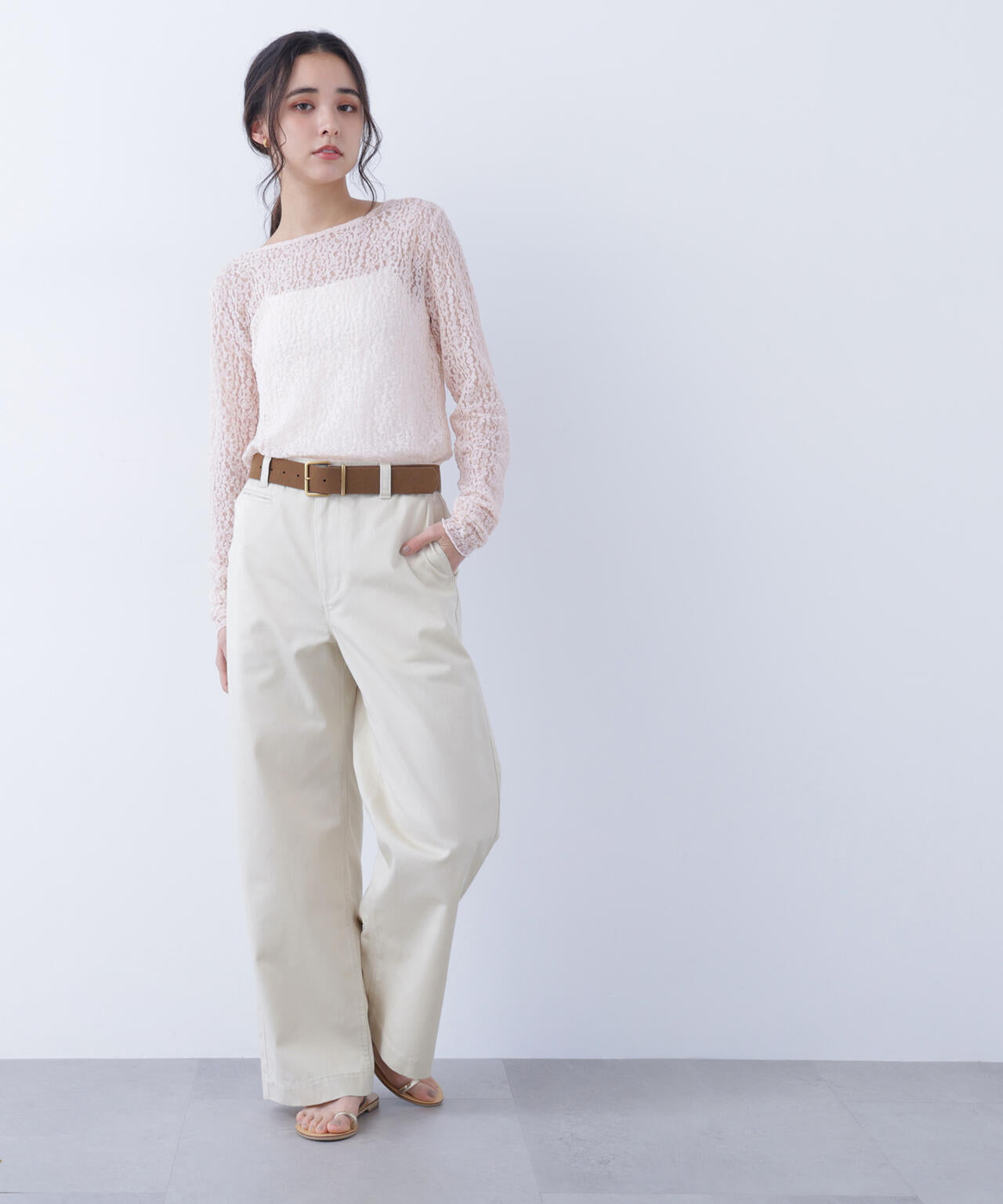 ベーシックチノパンツ