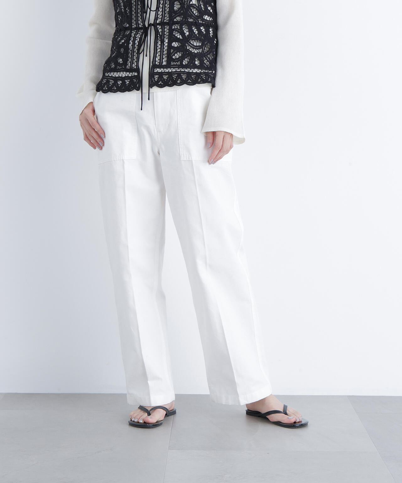 6/5～6/7 オンライン限定2buy10%OFF対象】ベイカーパンツ | N. Natural