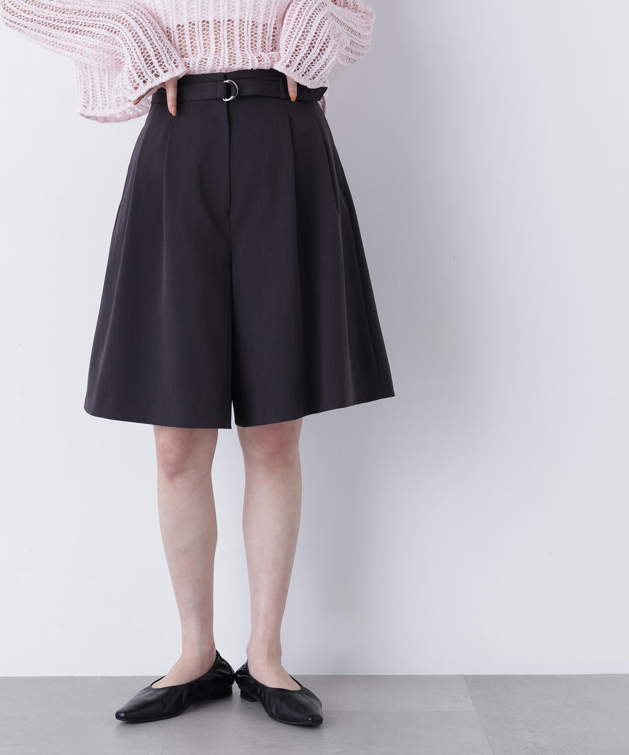 ベルテッドショートパンツ | N. Natural Beauty Basic*（エヌ