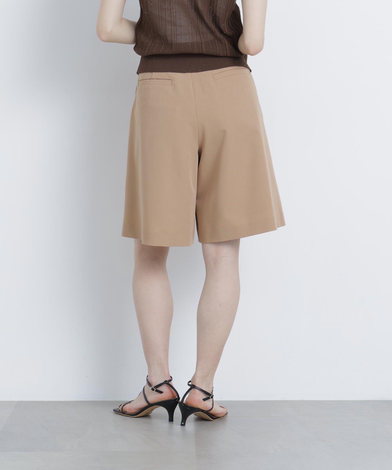 comoli ベルテッドショートパンツ　サイズ1 ベルテッドショートパンツ | N. Natural Beauty Basic*（エヌ