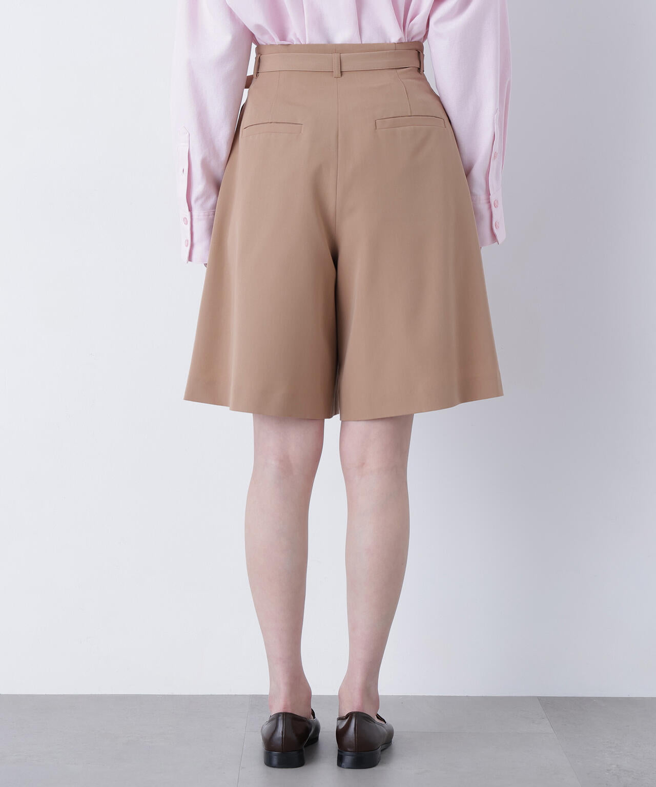 comoli ベルテッドショートパンツ　サイズ1 ベルテッドショートパンツ | N. Natural Beauty Basic*（エヌ