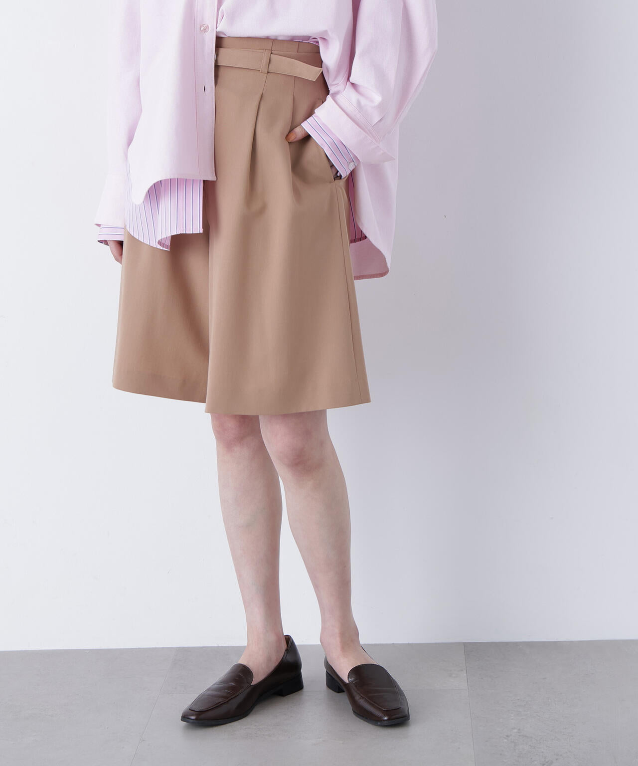 ベルテッドショートパンツ | N. Natural Beauty Basic*（エヌ