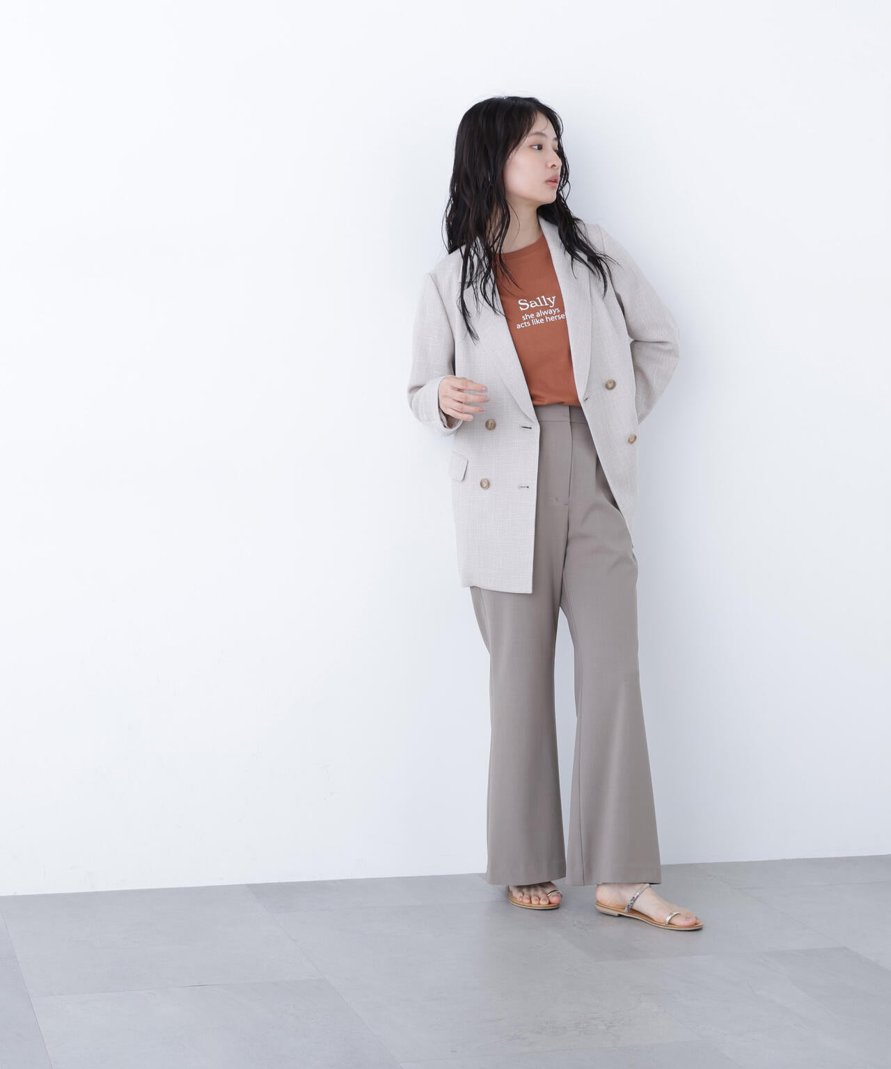 フレアパンツ | N. Natural Beauty Basic*（エヌ ナチュラル