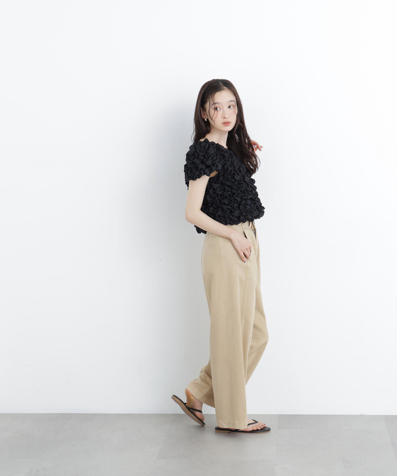 162cm 着用サイズ：M