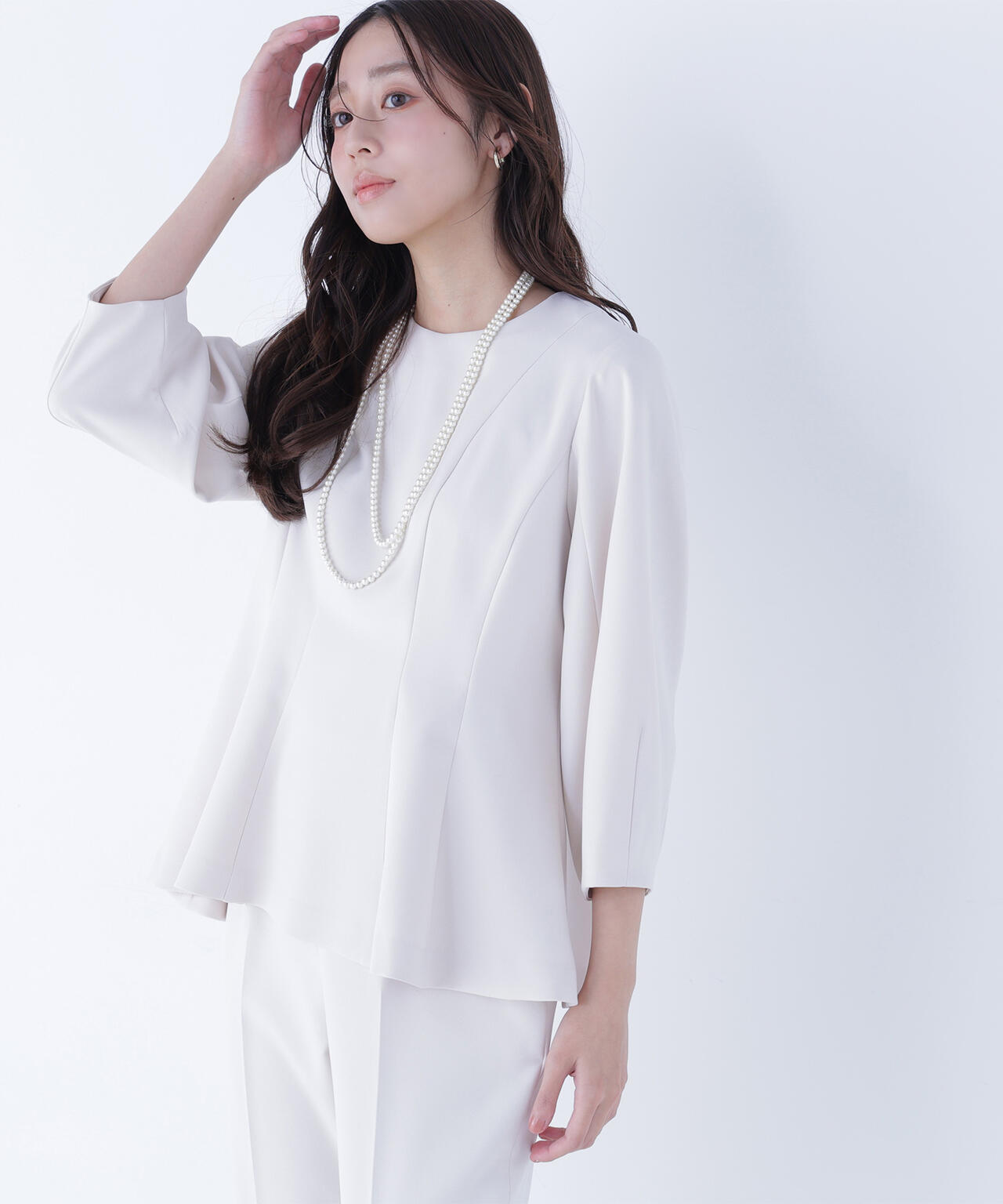 フォルムペプラムセットアップ | NATURAL BEAUTY BASIC（ナチュラル