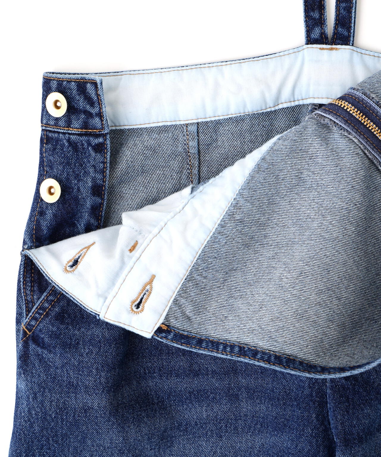 デニムオールインワン