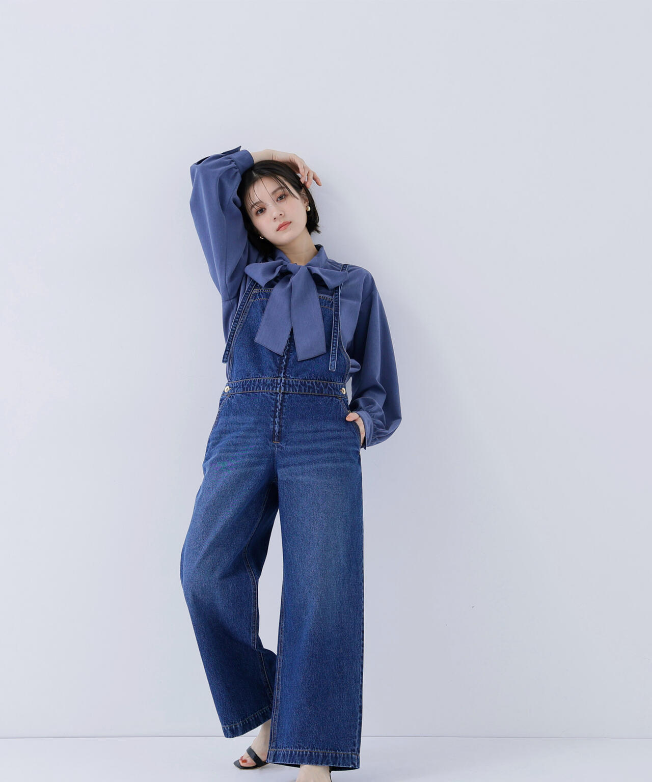 デニムオールインワン | NATURAL BEAUTY BASIC（ナチュラル