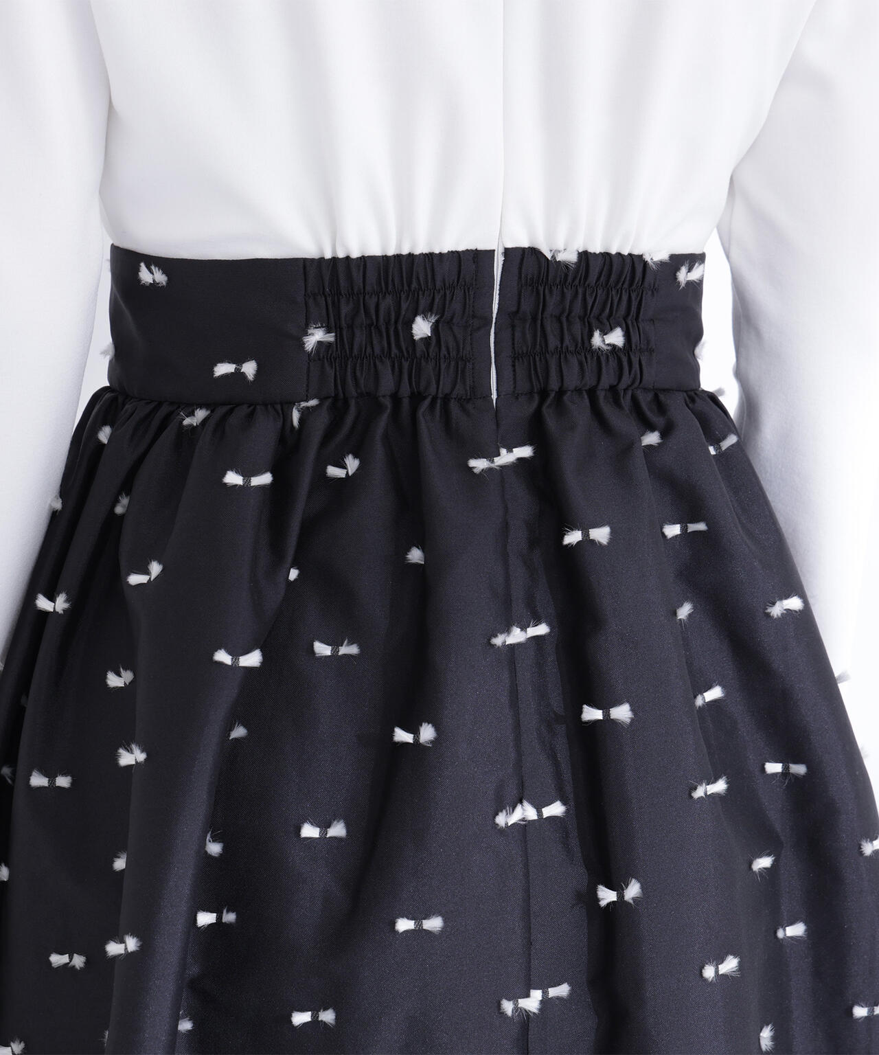 リボンジャガードドッキングワンピース | NATURAL BEAUTY BASIC