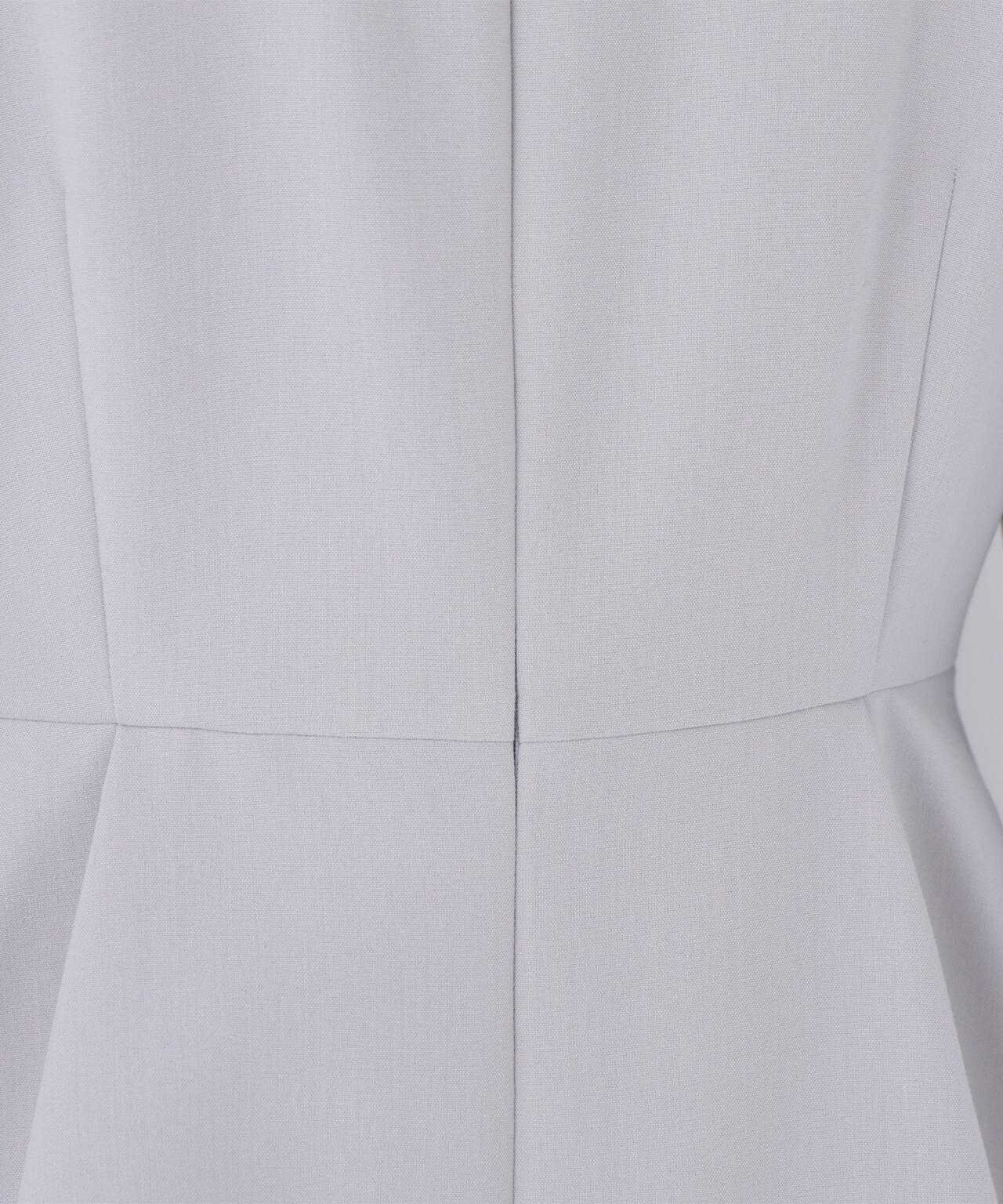 ラインパールペプラムワンピース