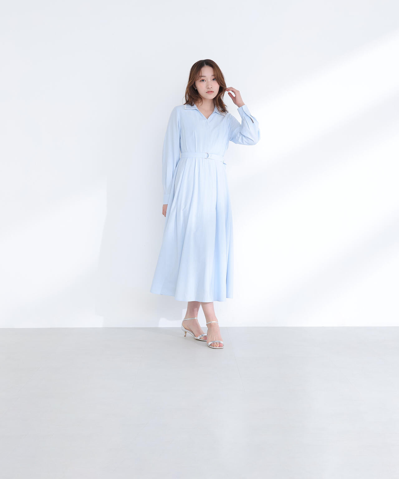 ダブルカラーシャツワンピース | NATURAL BEAUTY BASIC（ナチュラル