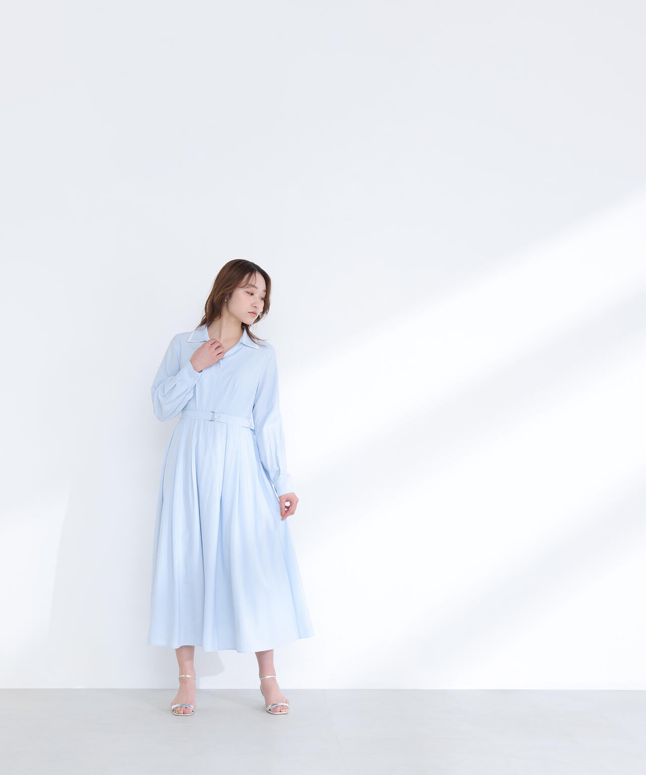 ダブルカラーシャツワンピース | NATURAL BEAUTY BASIC（ナチュラル