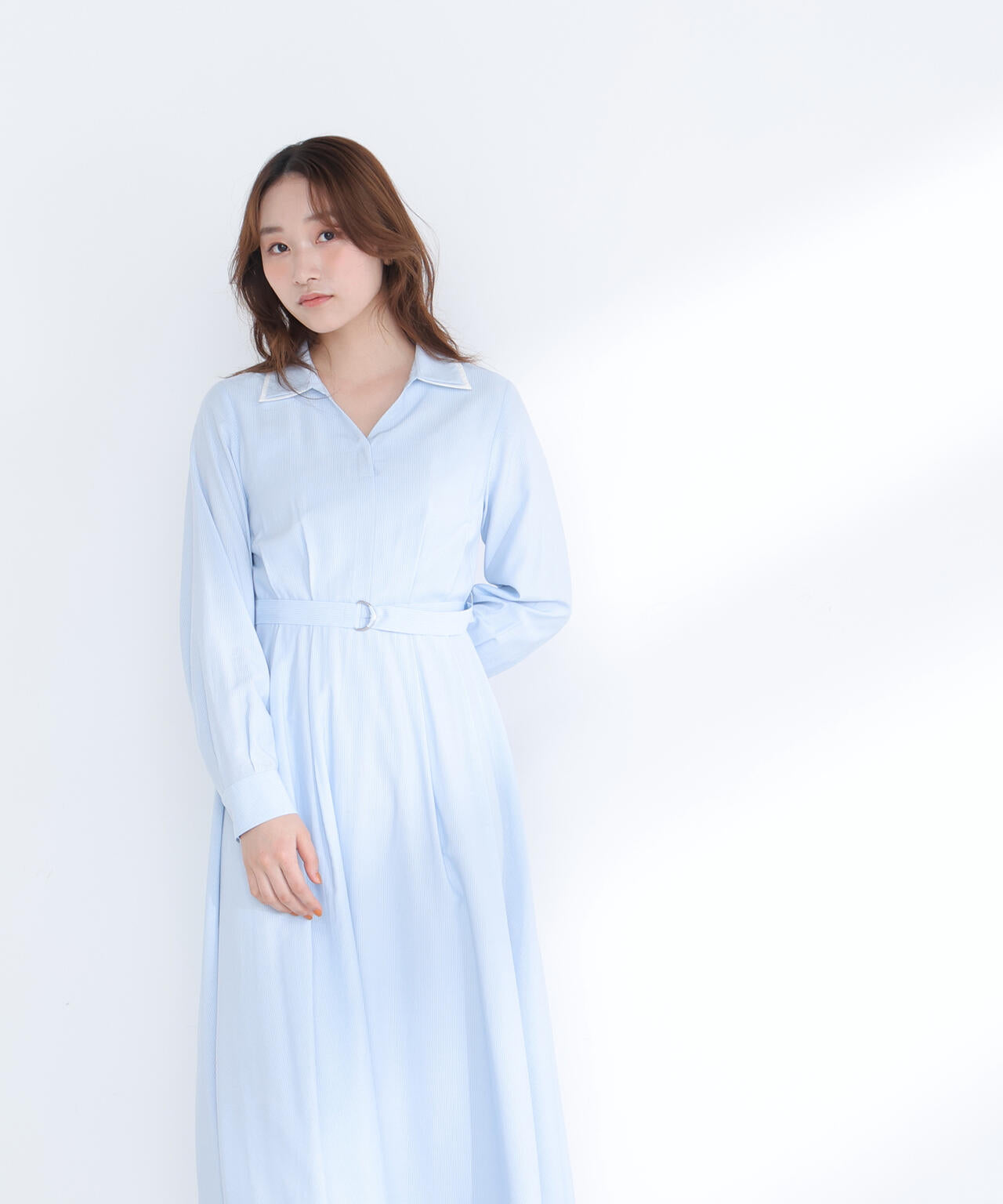 ダブルカラーシャツワンピース | NATURAL BEAUTY BASIC（ナチュラル