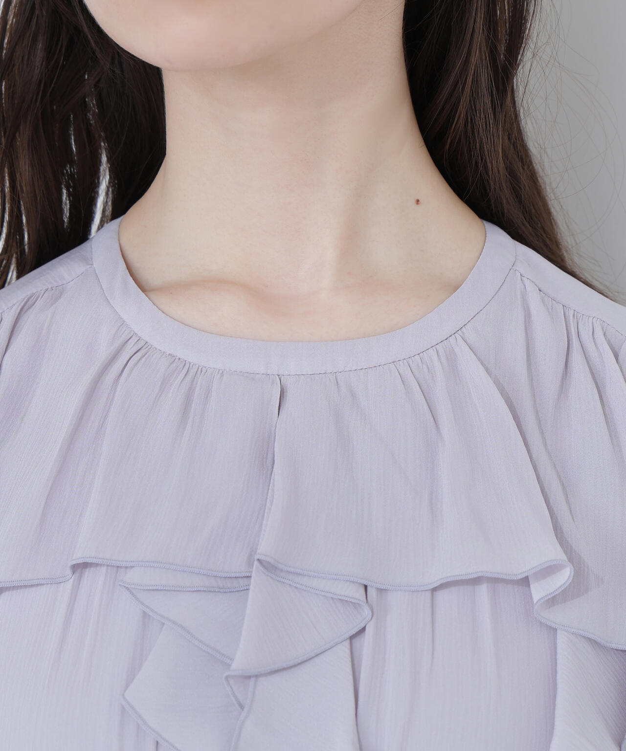 ラッフルデザインワンピース