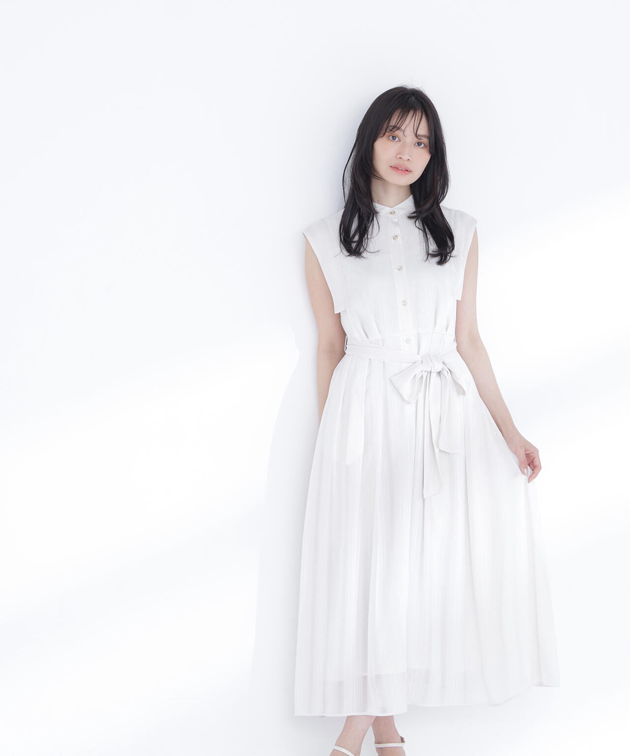 シャドーストライプワンピース | NATURAL BEAUTY BASIC（ナチュラル