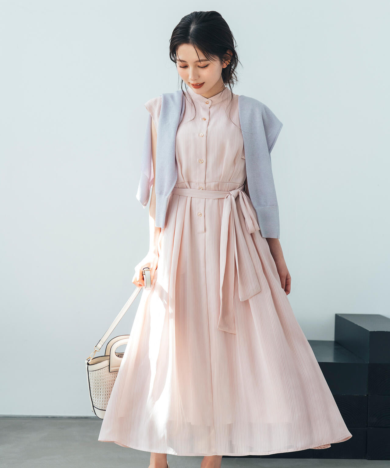 NATURAL BEAUTY BASICのジャッケットとワンピース 楽天市場】サテンキャミワンピース NATURAL BEAUTY BASIC ナチュラル