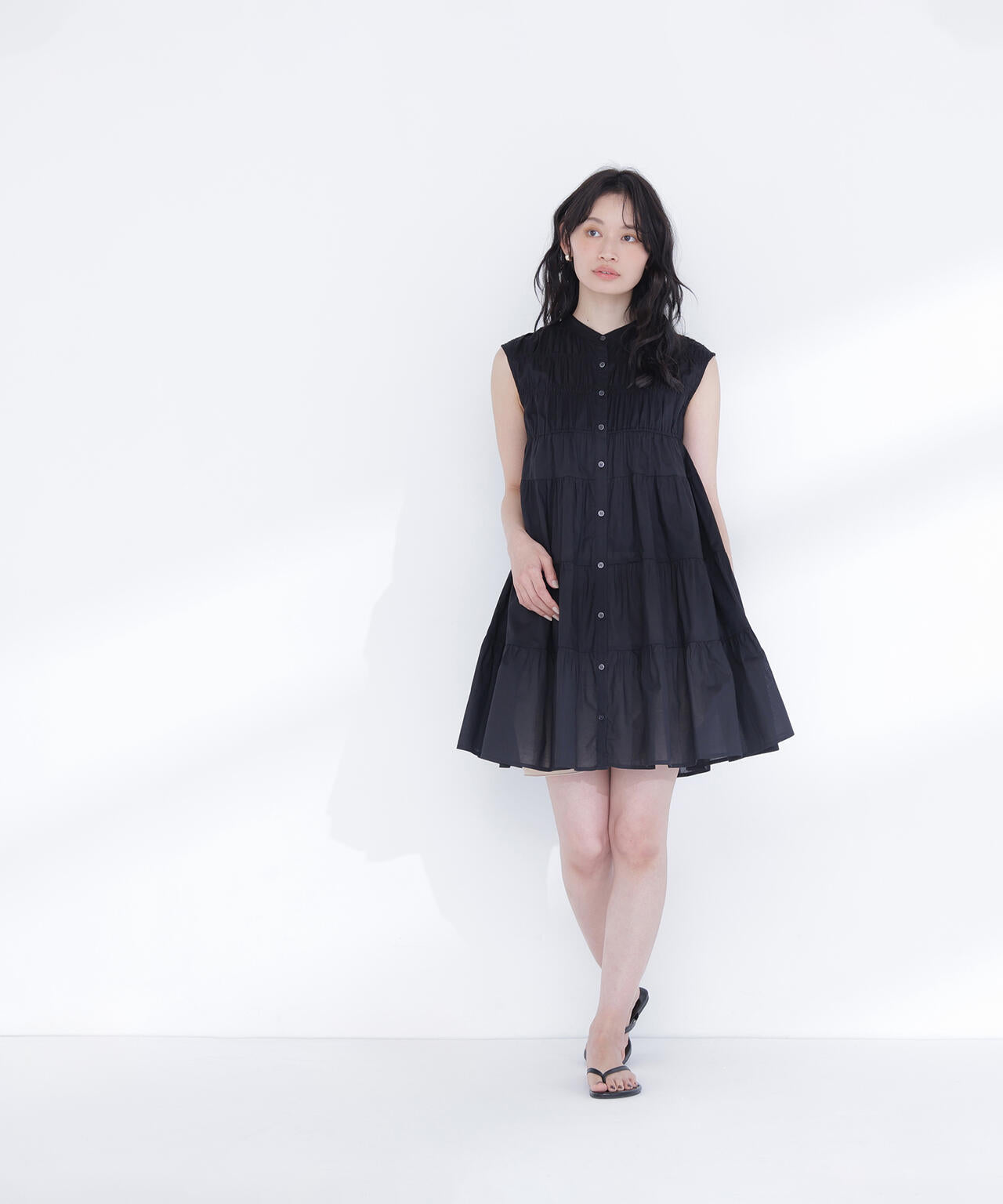 ティアードミニワンピース | NATURAL BEAUTY BASIC（ナチュラル