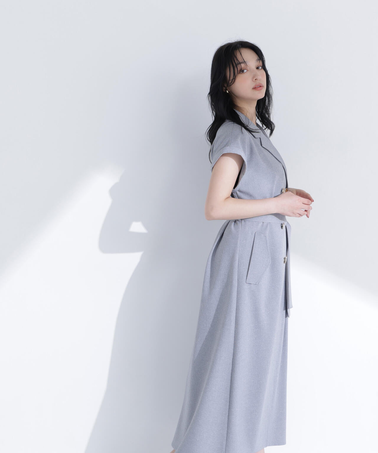 ベルテッドトレンチワンピース | NATURAL BEAUTY BASIC（ナチュラル