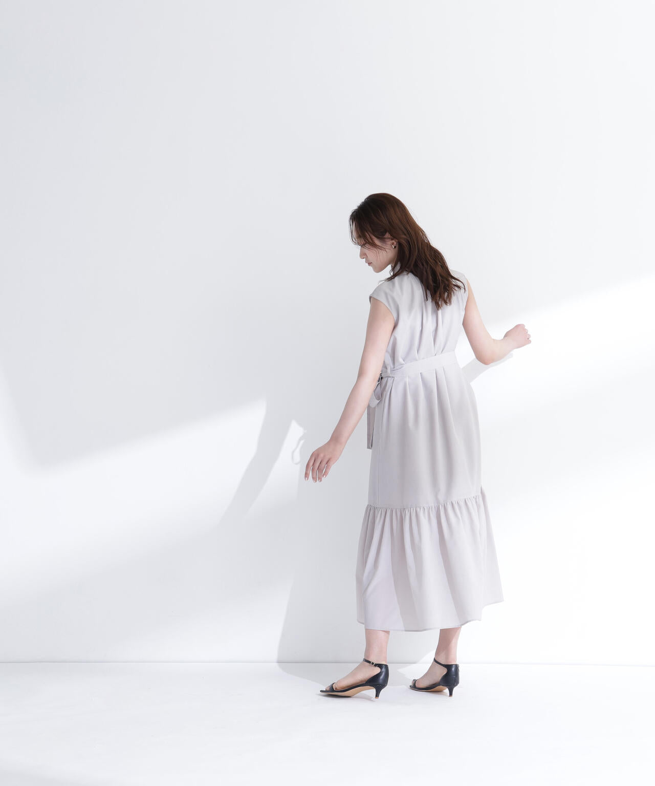 ティアードベルテッドワンピース | NATURAL BEAUTY BASIC（ナチュラル