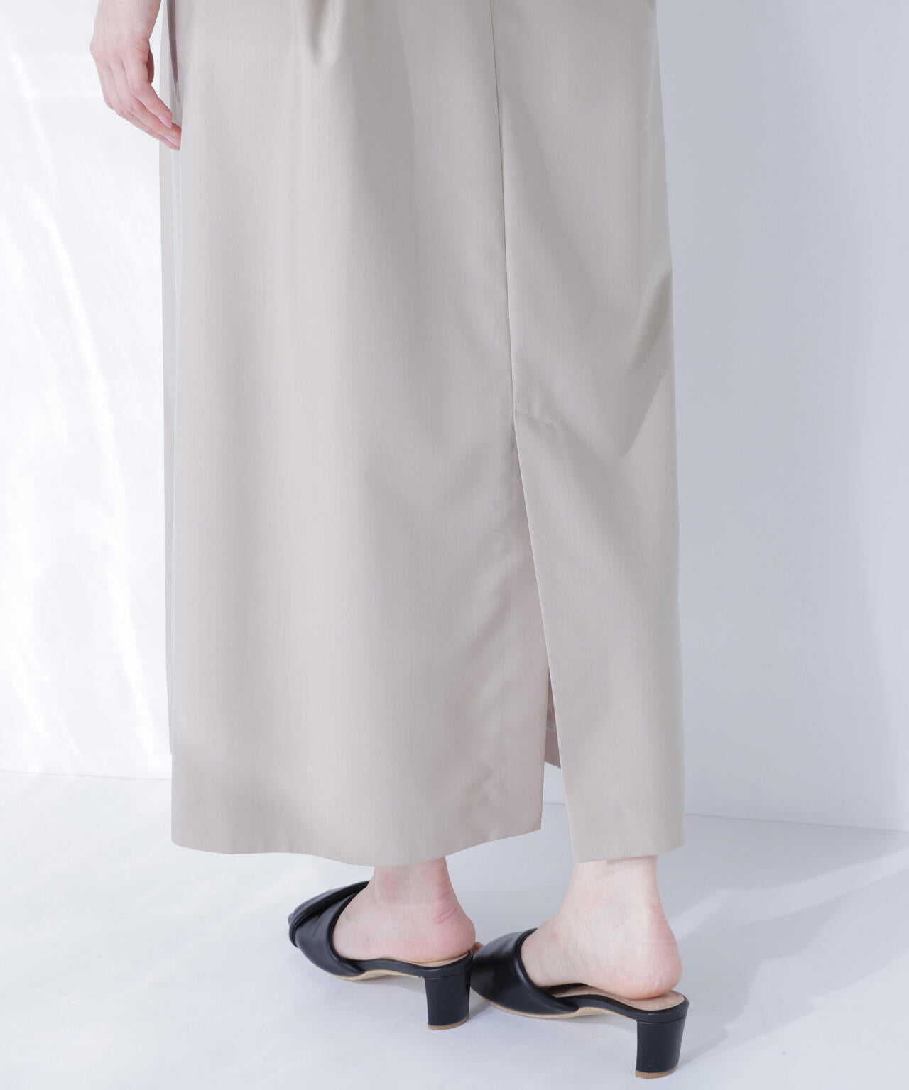 パフィースリーブナローワンピース | NATURAL BEAUTY BASIC