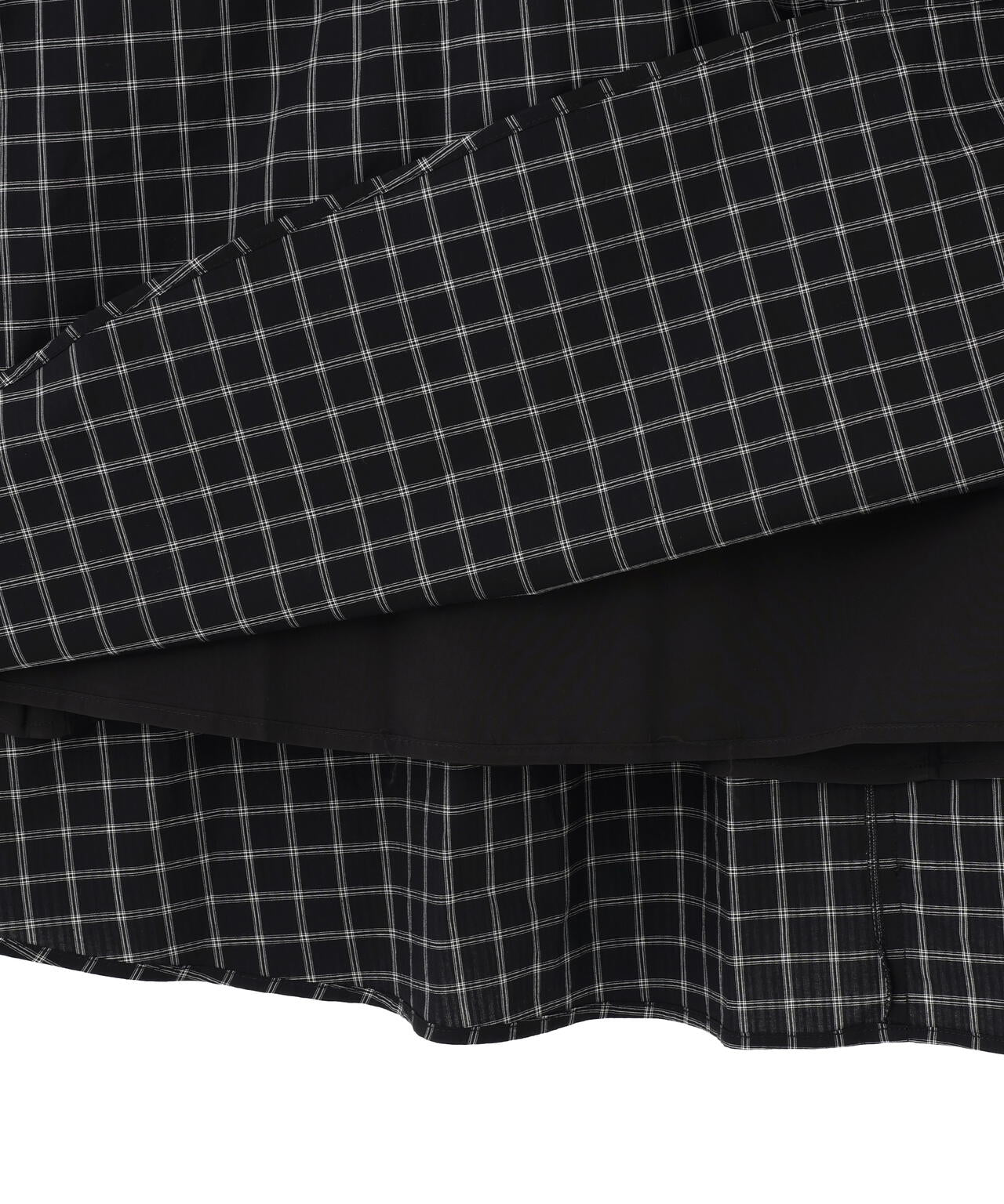 6/5～6/7 オンライン限定2buy10%OFF対象】チェックシャーリング