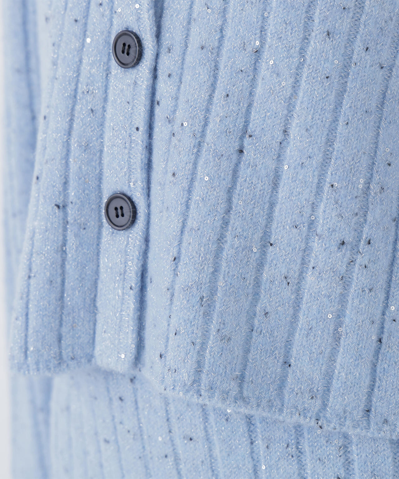 スパンコールラメニットセットアップ