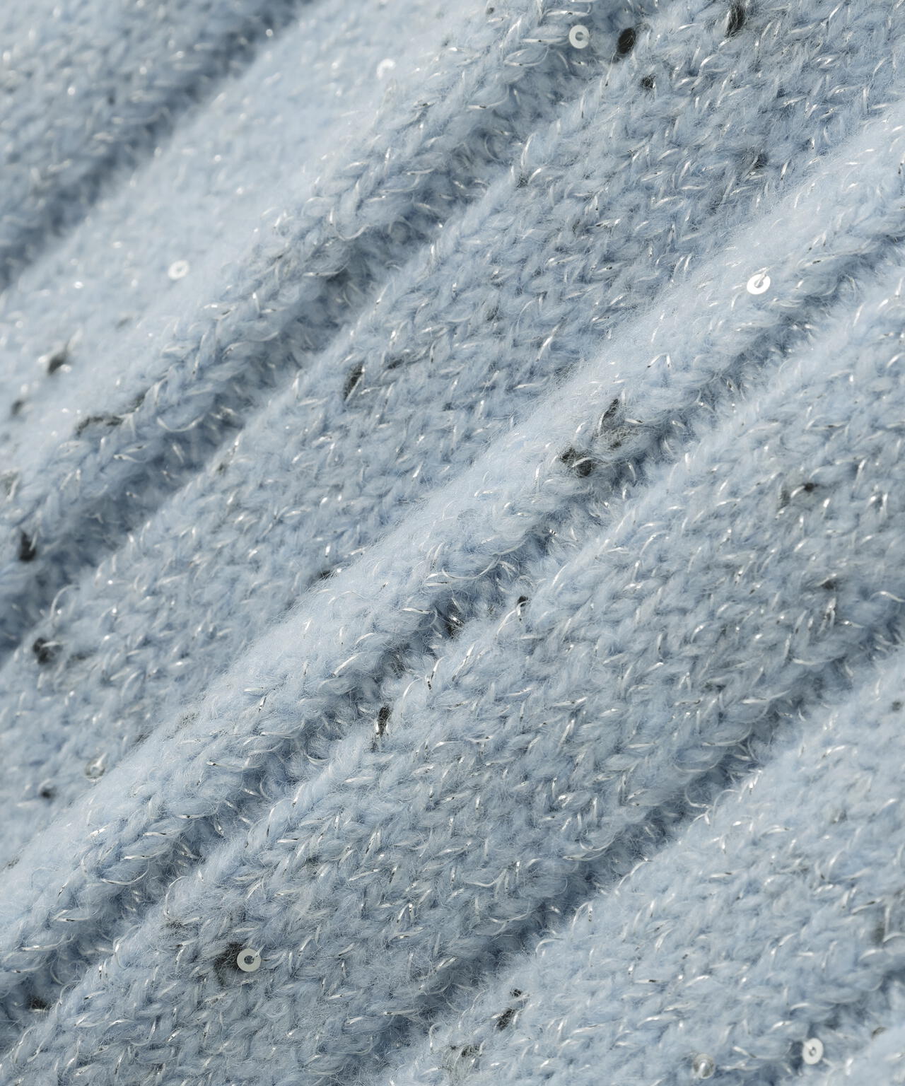 スパンコールラメニットセットアップ