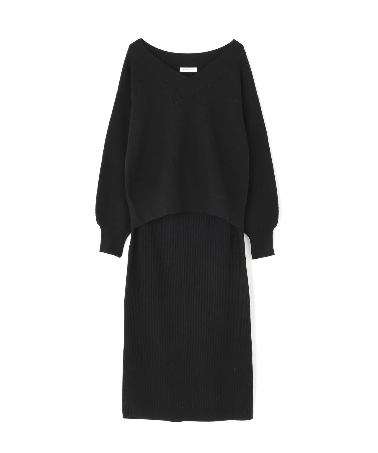 Vネックフォルムニットセットアップ | NATURAL BEAUTY BASIC