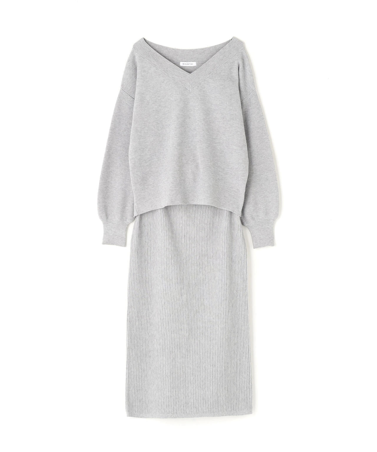 Vネックフォルムニットセットアップ | NATURAL BEAUTY BASIC