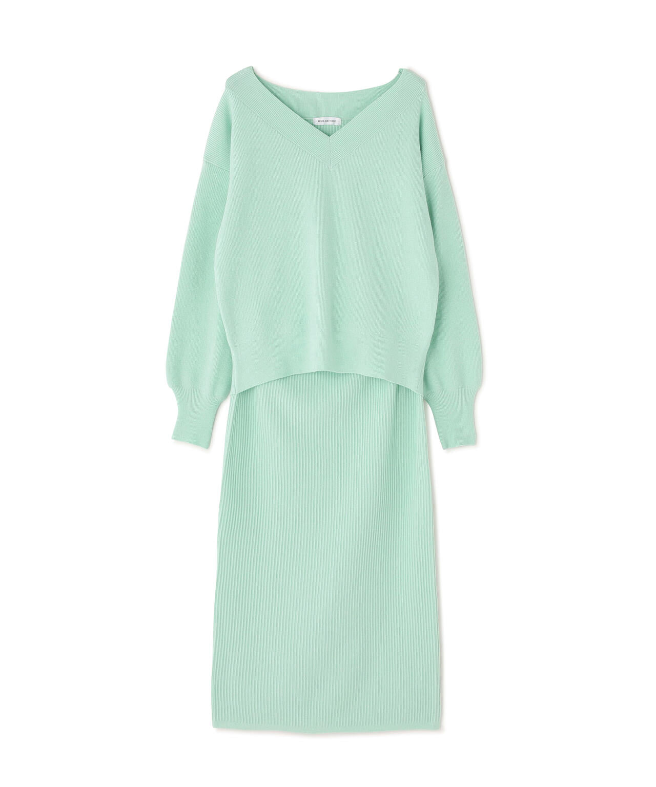 ナチュラルビューティーベーシック（NATURAL BEAUTY BASIC）/Vネックフォルムニットセットアップ Vネックフォルムニットセットアップ | NATURAL BEAUTY BASIC