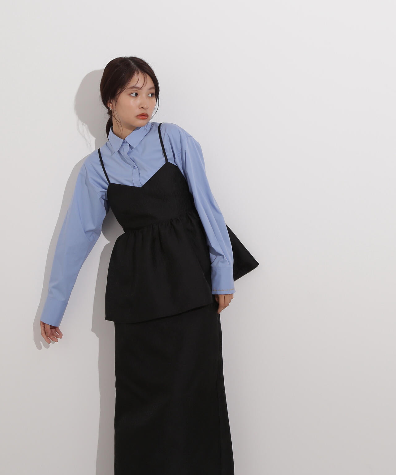 ジャガードペプラムキャミセットアップ | N. Natural Beauty Basic