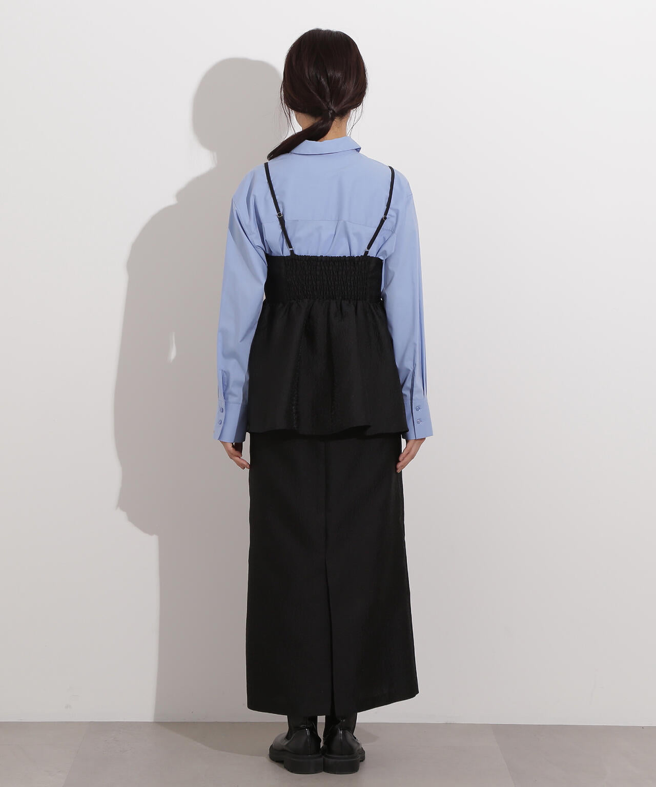 ジャガードペプラムキャミセットアップ | N. Natural Beauty Basic