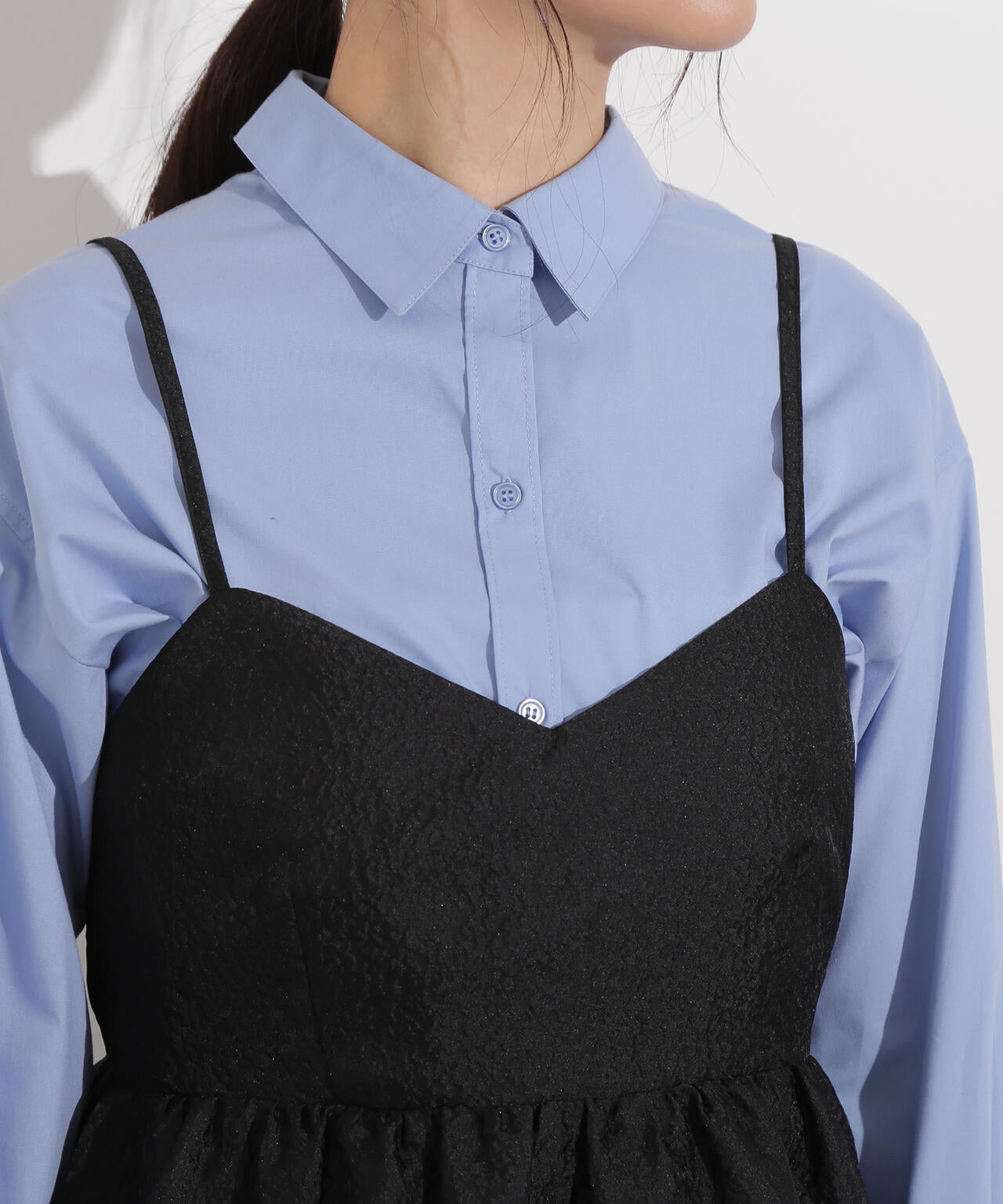 ジャガードペプラムキャミセットアップ | N. Natural Beauty Basic