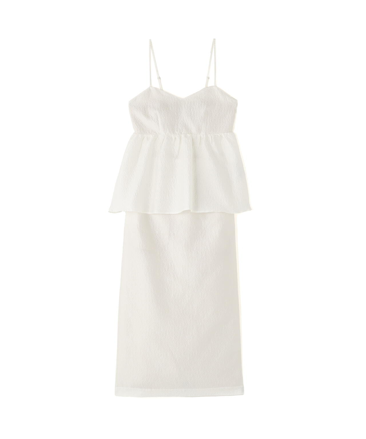 ジャガードペプラムキャミセットアップ | N. Natural Beauty Basic