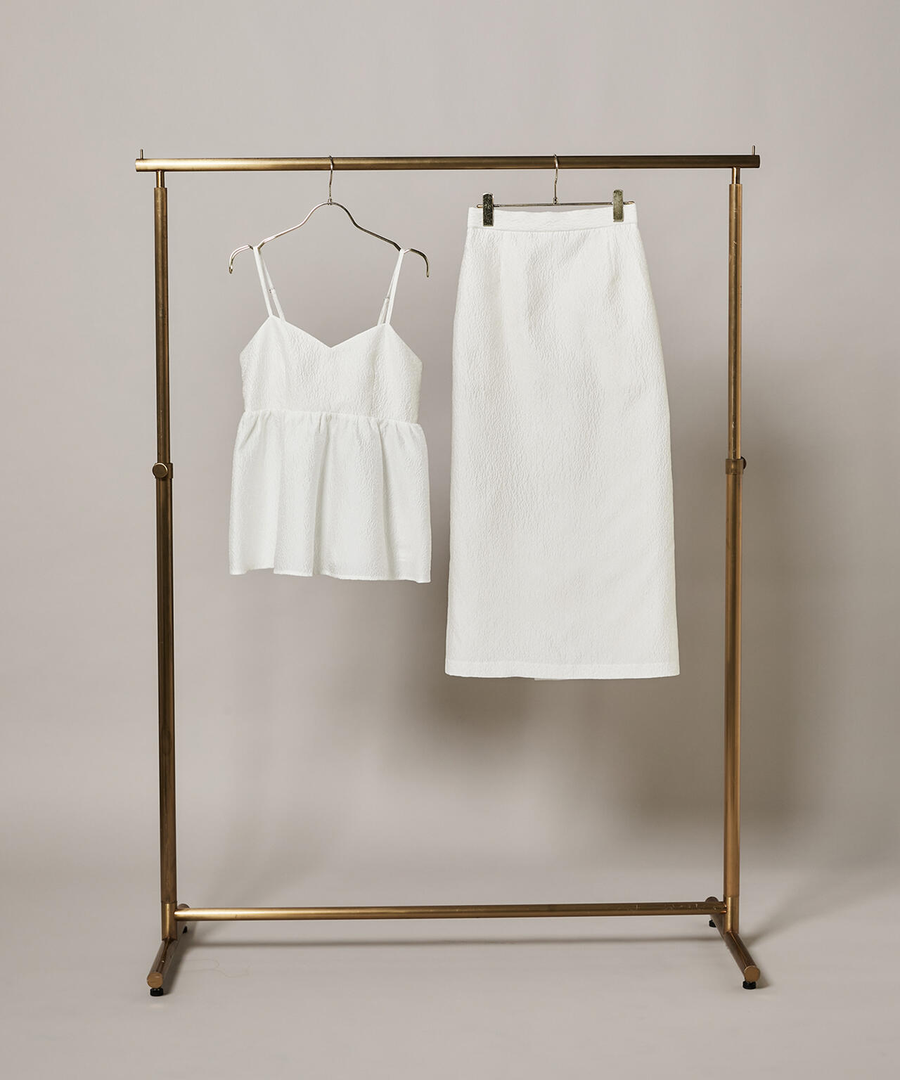 ジャガードペプラムキャミセットアップ | N. Natural Beauty Basic