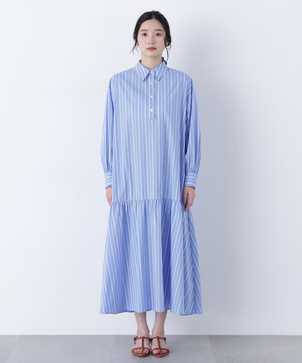 17ss オーバー シャツ ワンピース オーバーシャツワンピース | N. Natural Beauty Basic*（エヌ