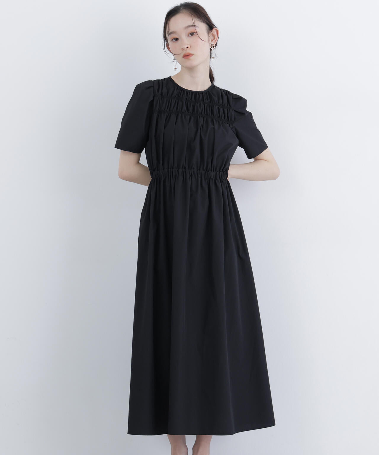 rbtxco2024A &W neon オフショルダー ワンピース フリーサイズ ローンタックショルダーワンピース | N. Natural Beauty Basic*（エヌ
