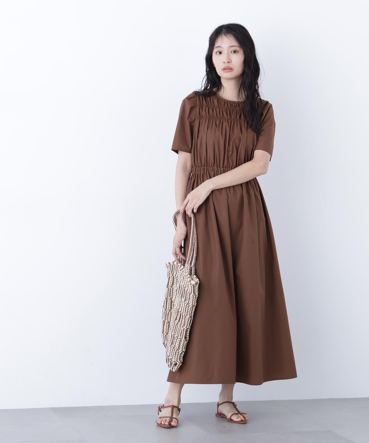 ローンタックショルダーワンピース | N. Natural Beauty Basic*（エヌ