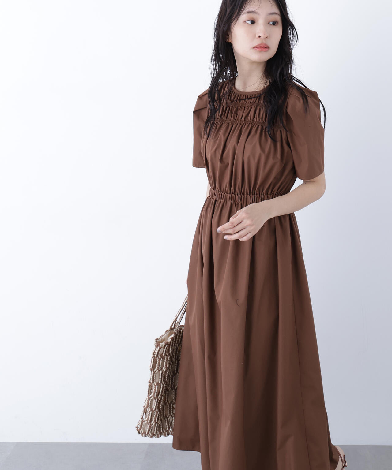 ローンタックショルダーワンピース | N. Natural Beauty Basic*（エヌ