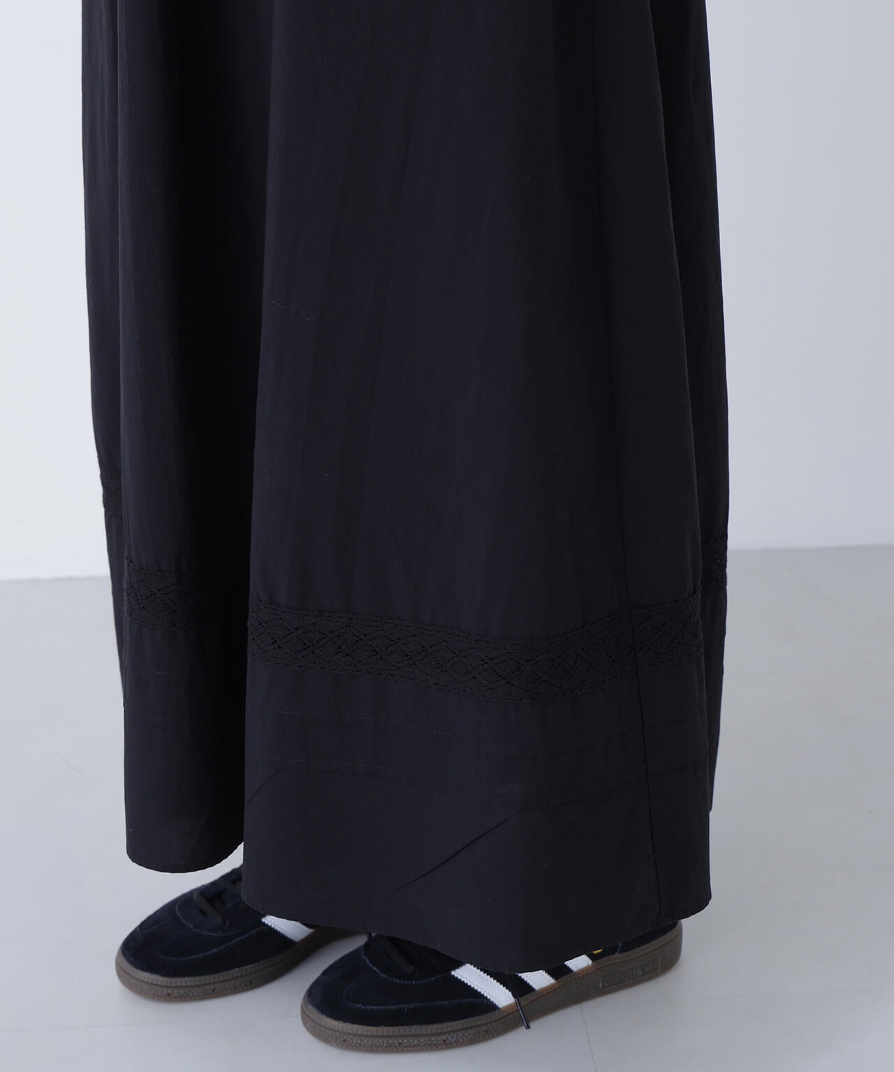 【6/5～6/7 オンライン限定2buy10%OFF対象】ピンタックレースワンピース