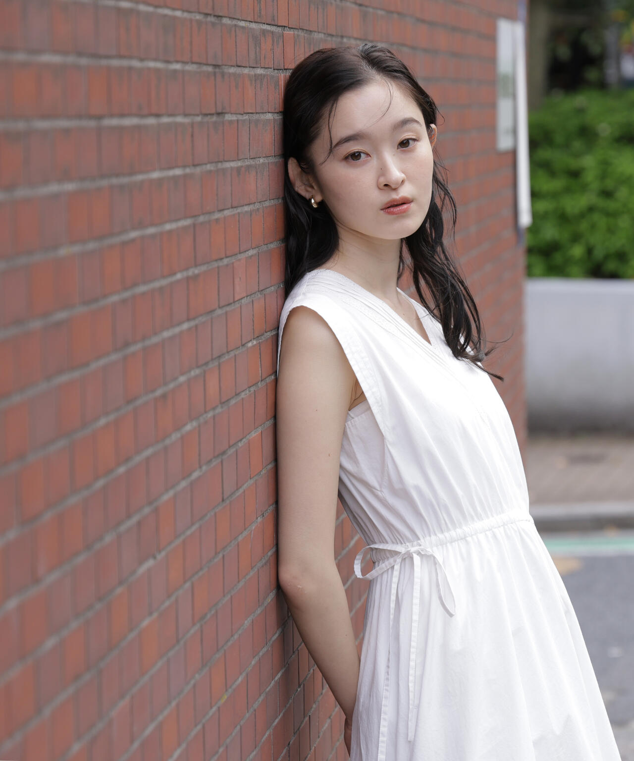 【6/5～6/7 オンライン限定2buy10%OFF対象】ピンタックレースワンピース
