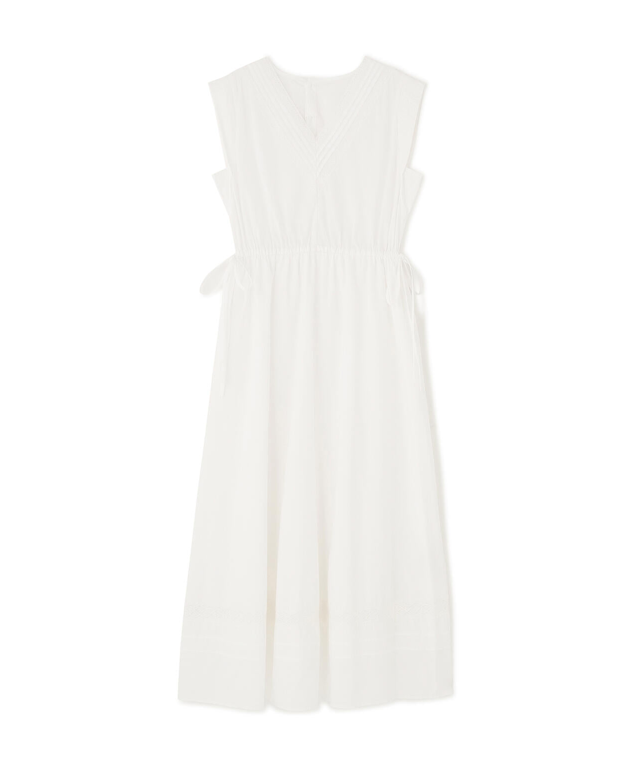 【6/5～6/7 オンライン限定2buy10%OFF対象】ピンタックレースワンピース