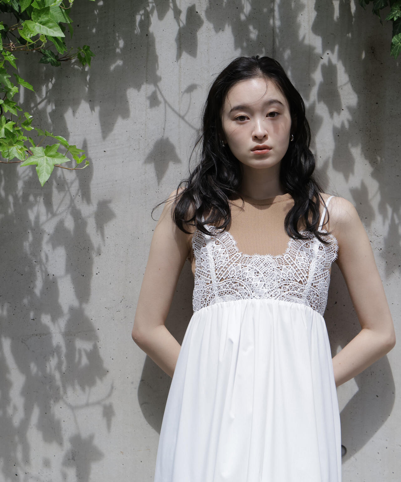 168cm B:80 W:61.5 H:88 着用サイズ：M