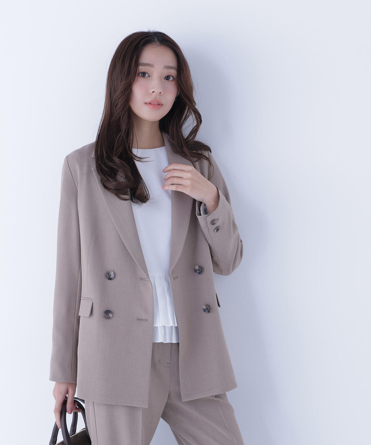 クラッシー SETUP ダブルブレストジャケット | NATURAL BEAUTY BASIC