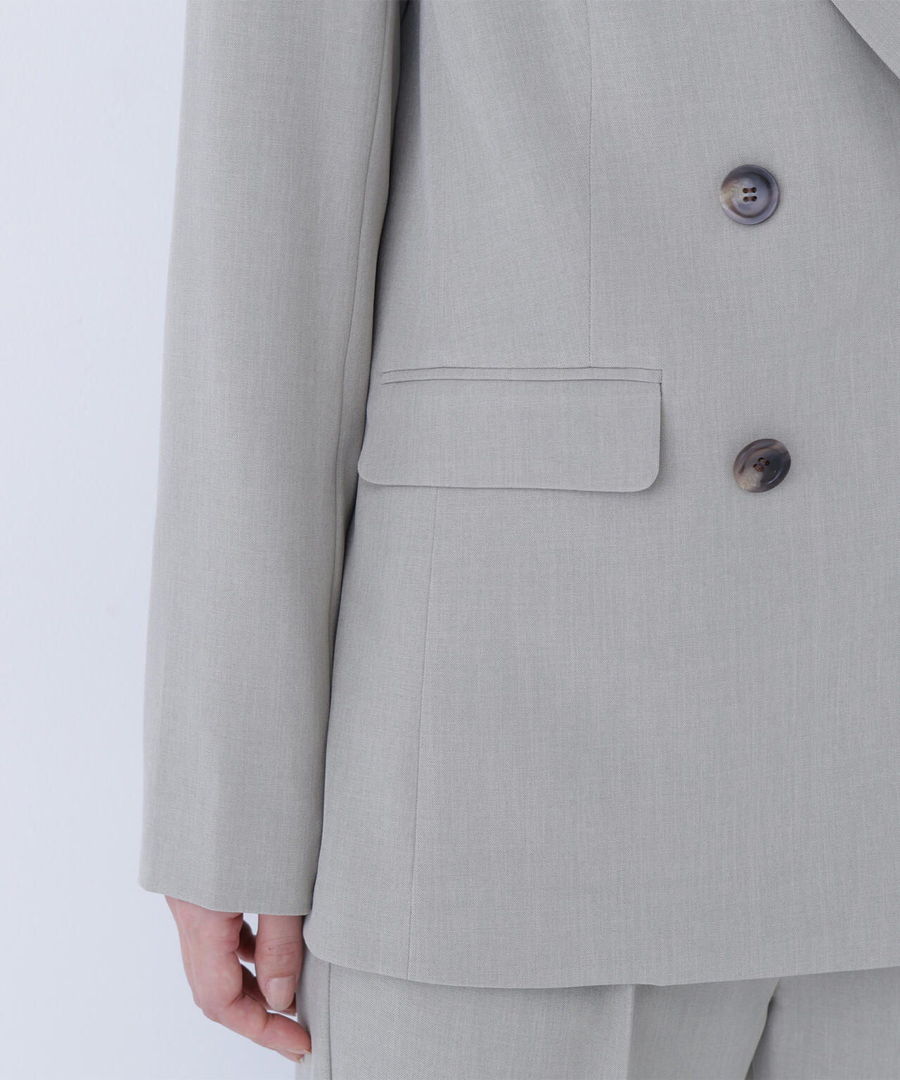 クラッシー SETUP ダブルブレストジャケット