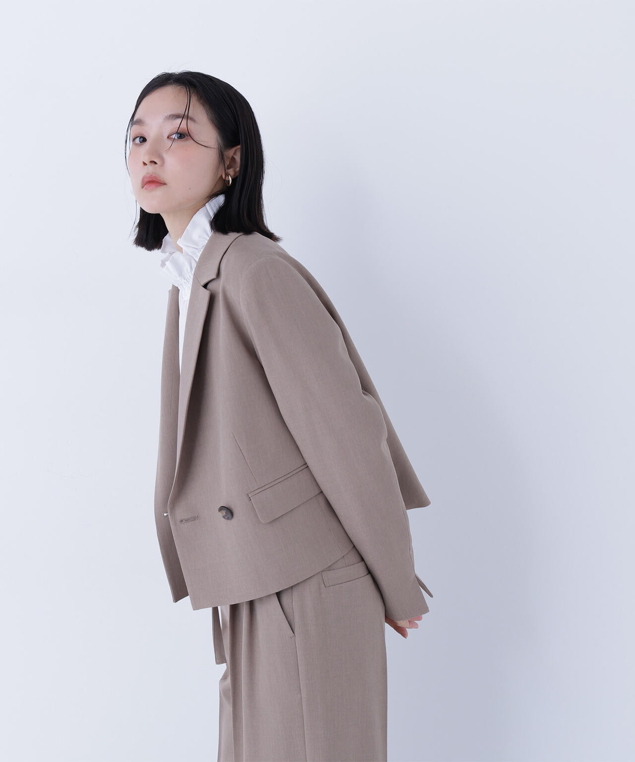 クラッシー SETUP ショート丈ジャケット