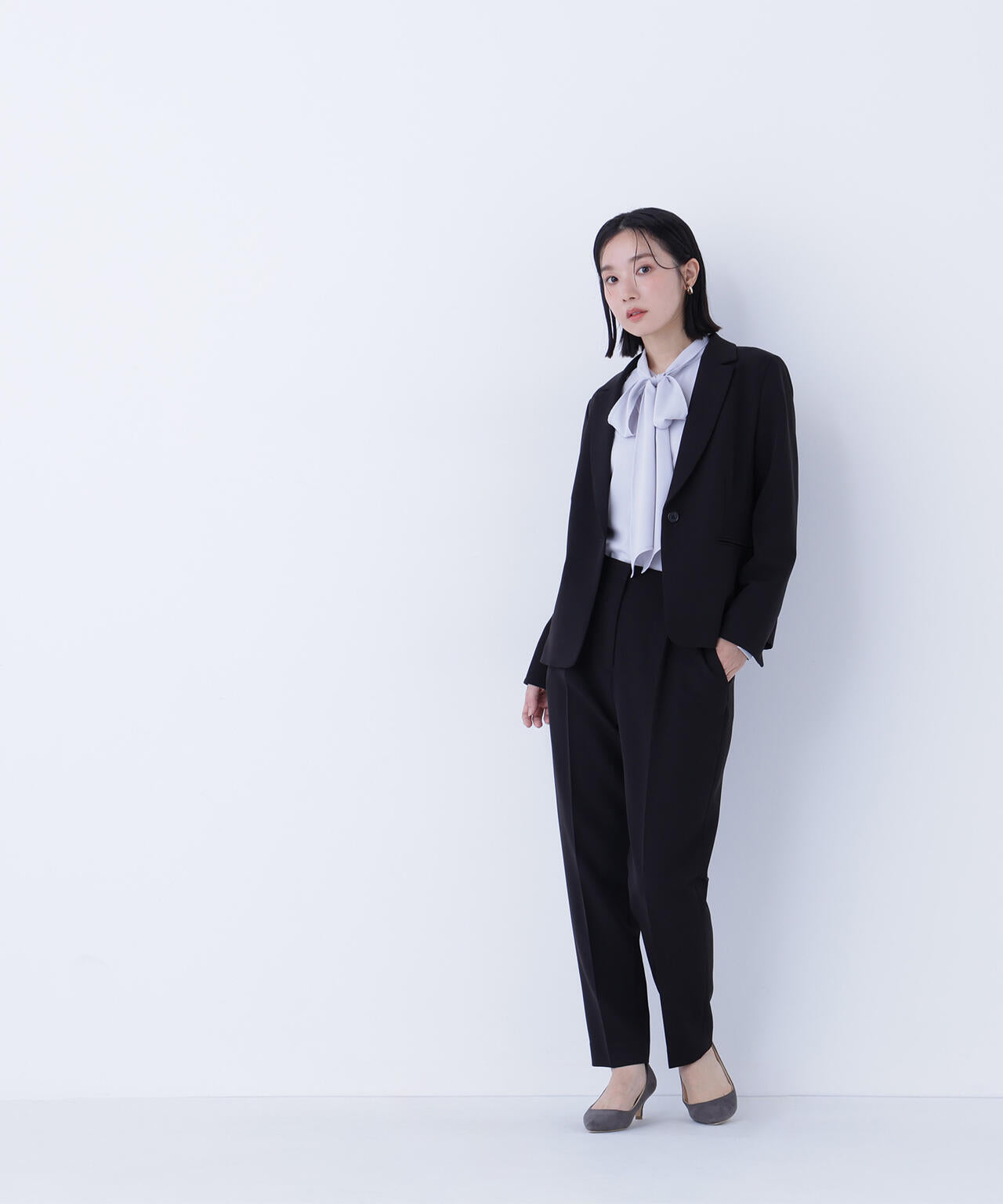 ダブルクロスストレッチ SETUP テーラードジャケット