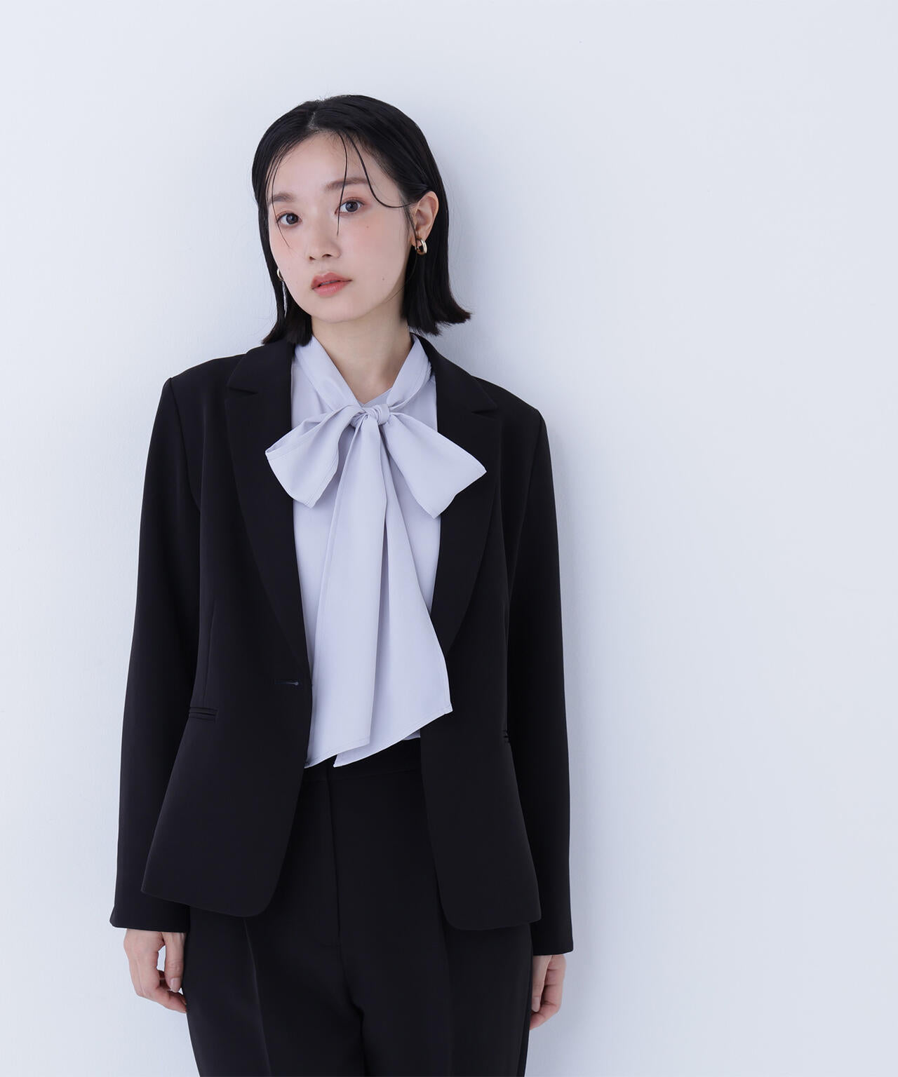 ダブルクロスストレッチ SETUP テーラードジャケット