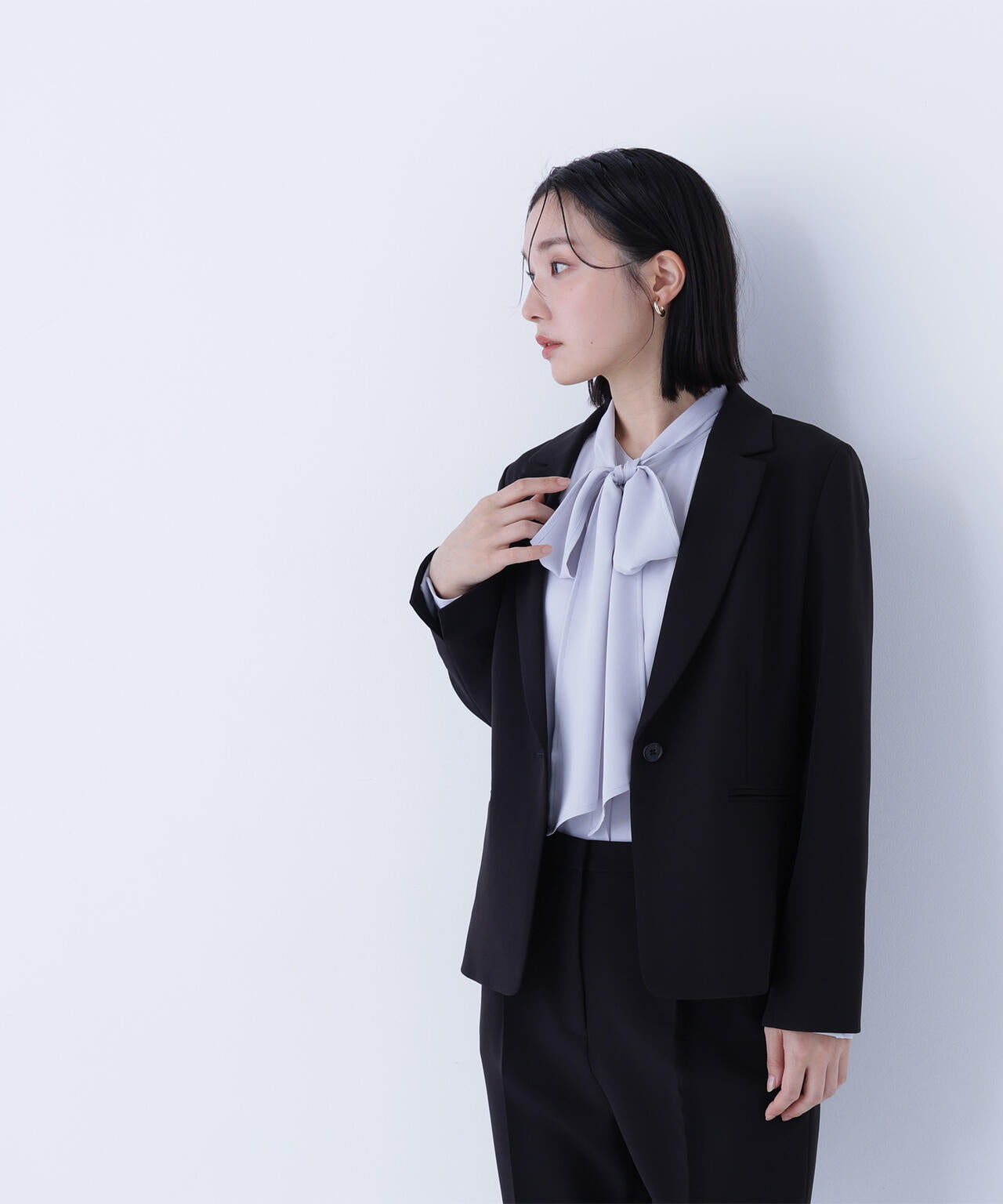 ダブルクロスストレッチ SETUP テーラードジャケット | NATURAL BEAUTY