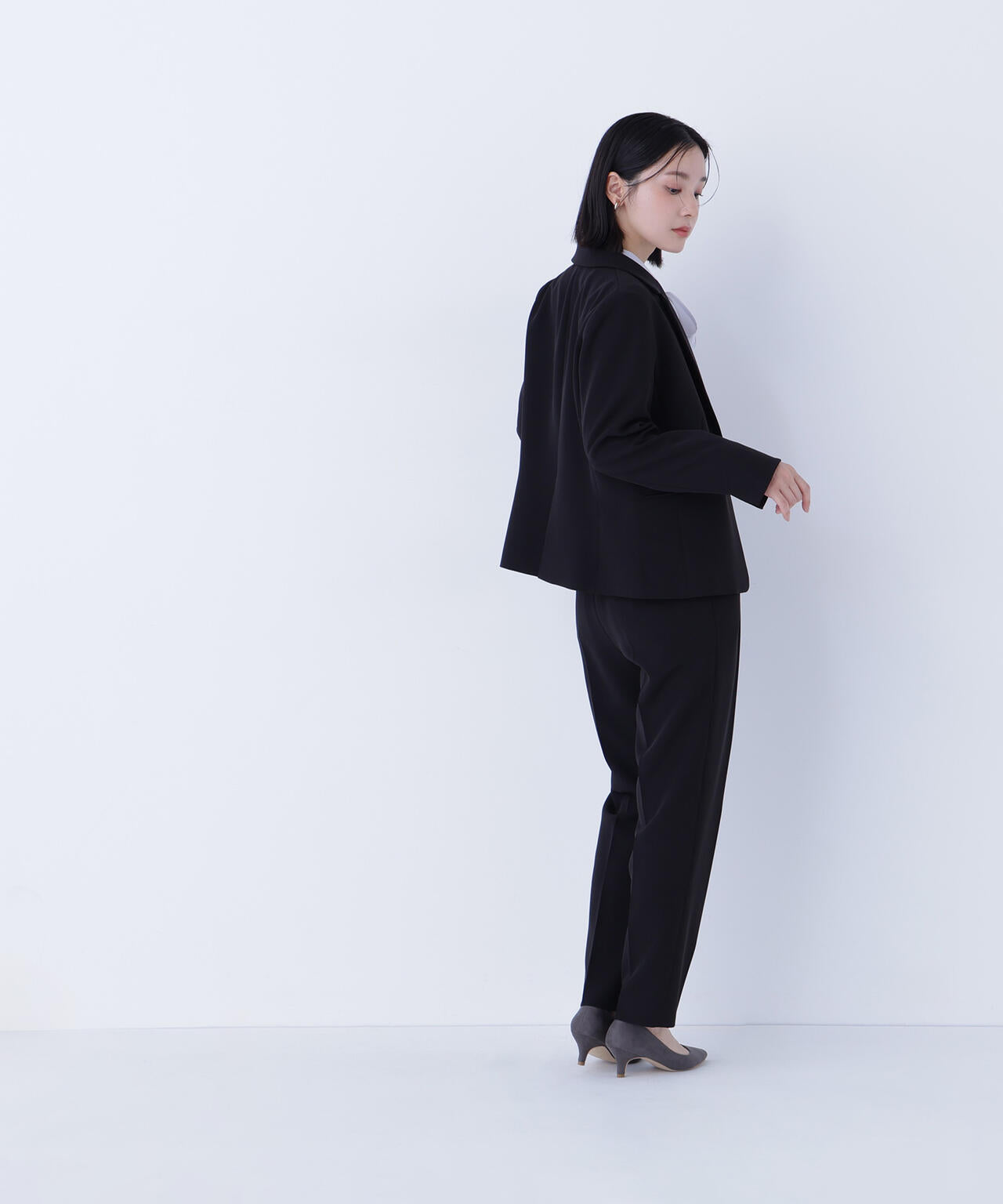 ダブルクロスストレッチ SETUP テーラードジャケット