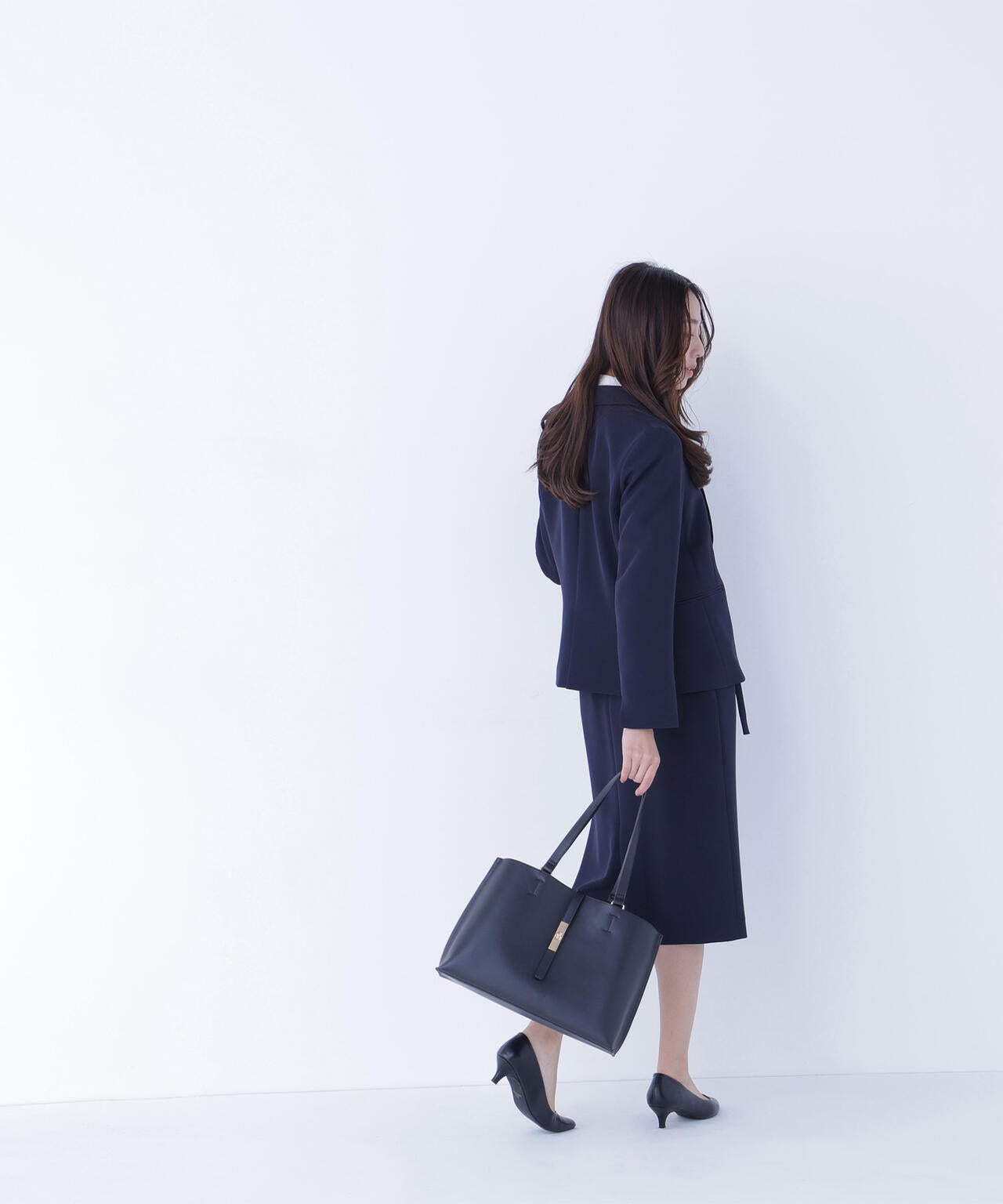 ダブルクロスストレッチ SETUP テーラードジャケット